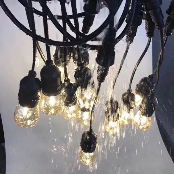 Đèn led EDISON nhiều loại 4W ánh sáng vàng bóng thủy tinh chống nước 1