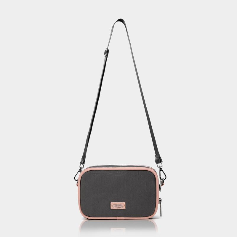  Túi CAMELIA BRAND Double Zip Bag - Túi đeo chéo 