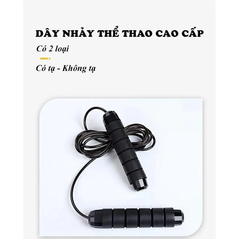 Dây Nhảy Thể Dục Giảm Cân, Thể Lực, Thể Thao, Tập Gym Có Đếm Số Vòng Tự Động có tạ , tập thể dục tại nhà 5