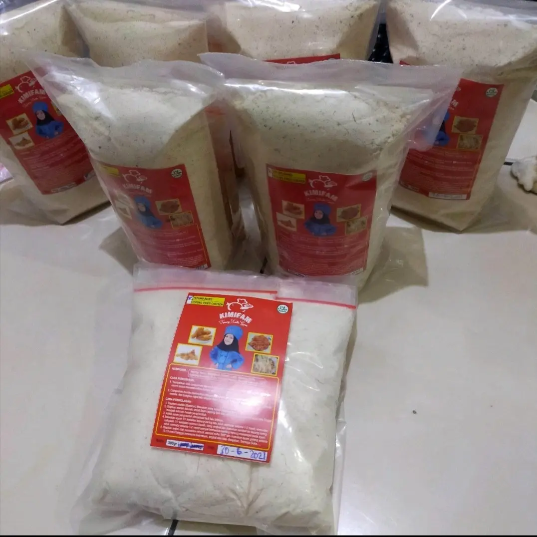 Tepung Biang fried chicken original 1kg. Bahan