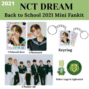 FANKIT NCT WayV BACK TO SCHOOL Id Photo Poster Keyring Deco