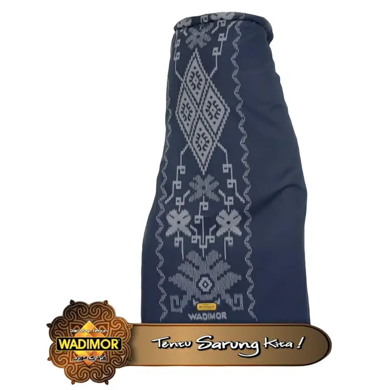 Wadimor Sarung Tenun Motif Tumpal Kembang Polos 8