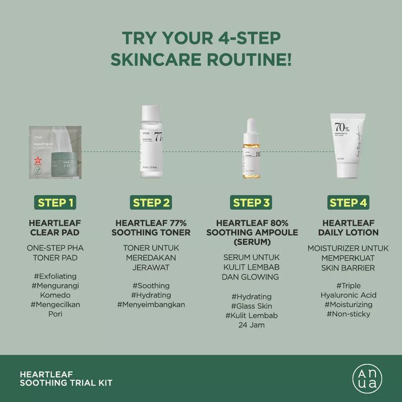 ANUA Heartleaf Soothing Trial Kit 6