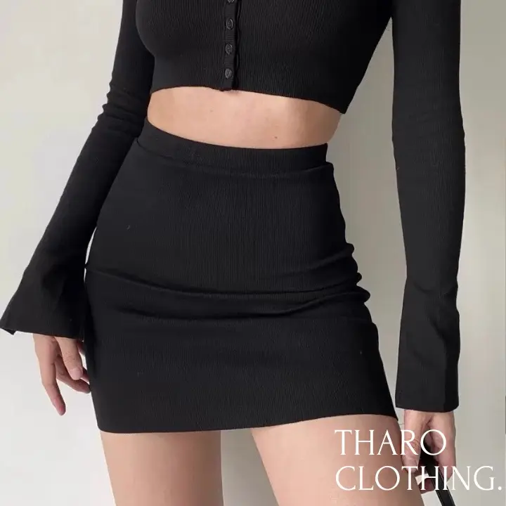 Chân Váy Chữ A Dáng Ôm, Tôn Dáng ( Có Quần Trong ) - Tharo Clothing [VAY 000003 ]