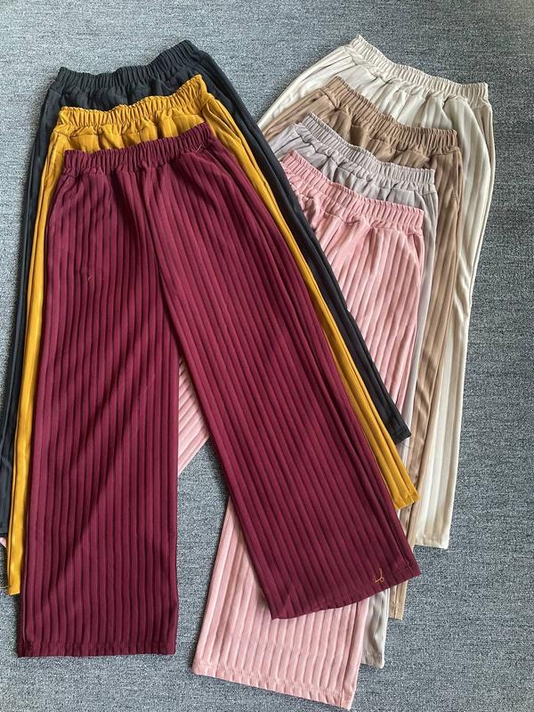 CELANA KNIT HORNET JUMBO MELAR FULL KARET BB 100KG - CELANA HORNET SAKU JUMBO / CELANA WANITA KULOT HORNET KNIT TEBAL / HORNET PANTS / CELANA KULOT TERBARU / CELANA HORNET PANTS JUMBO Karet Panjang Bawahan / CELANA KNIT BASIC PREMIUM 3