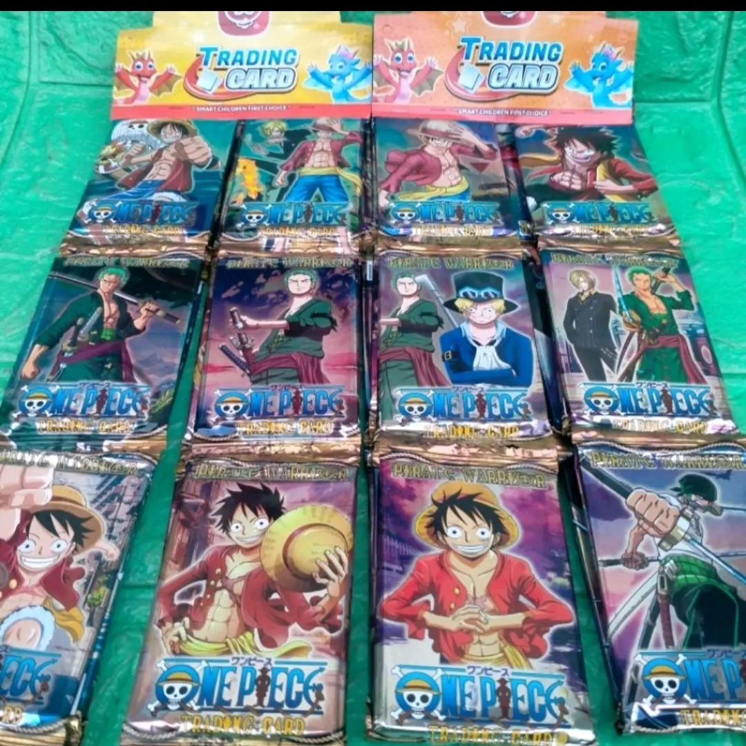 5 Sachet Kartu One Piece Gambar Campur Sesuai Stock
