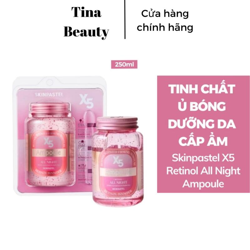 [Deal-Video] Ủ Bóng Retinol X5 Ampoule Tinh Chất Ủ Mặt Nạ Ngủ