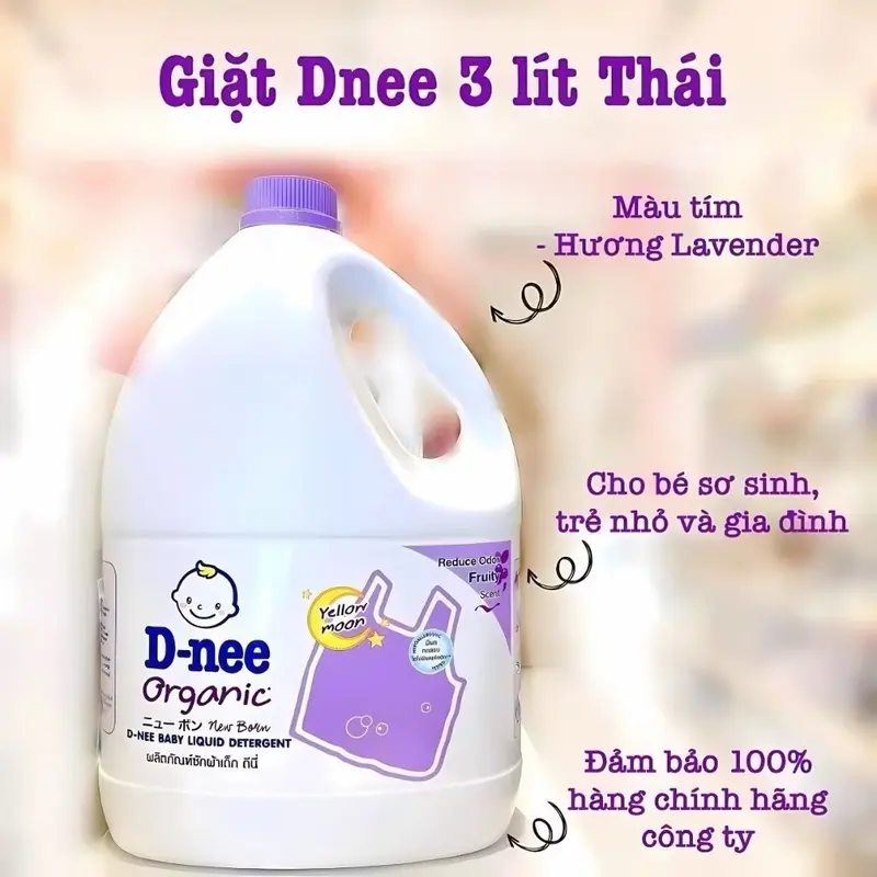 SỈ Can 3 lít nước giặt D-nee thái lan hàng chính hãng dạng can 3000ml 0
