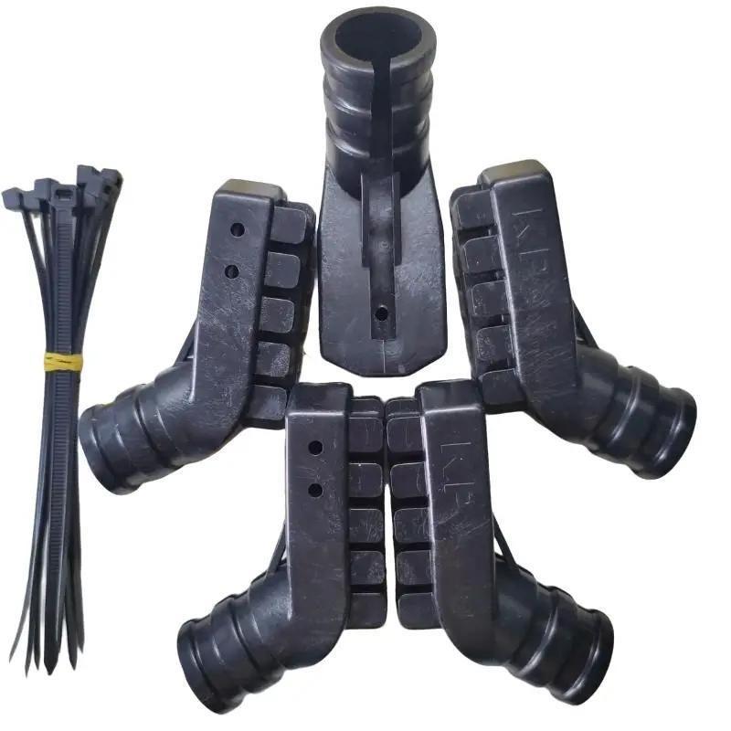 Combo 5cái bọc chân chống đế cao+10 dây rút phụ kiện cho xe máy phụ tùng wave Cao Su