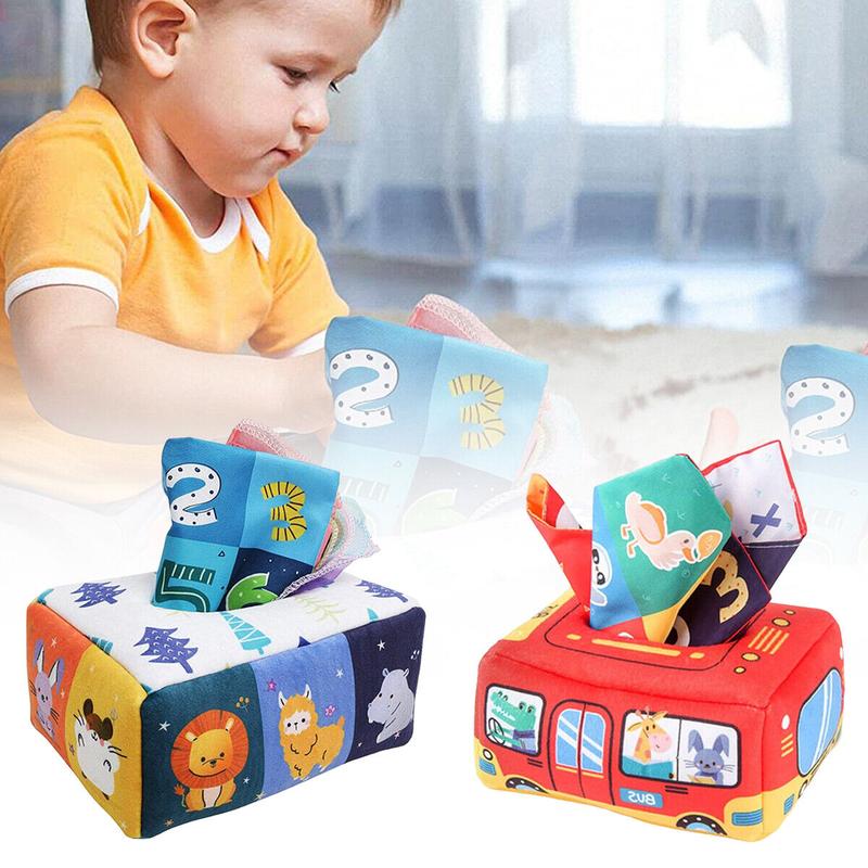 Montessori Toys Magic Tissue Box Baby Educational Learning Activity ...