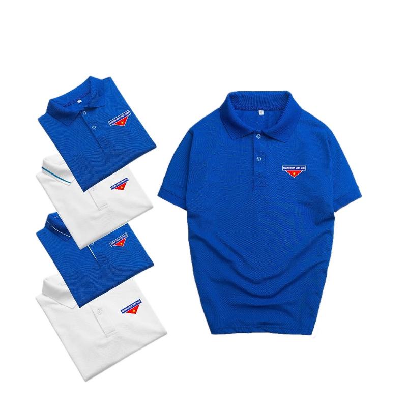 Áo thun Polo có cổ đồng phục Đoàn hội - Đoàn Thanh niên Việt Nam - TNVN - Form xuông nam nữ - Hàng sẵn - Đủ size - In theo yêu cầu - Menswears - Womenswears - Polo shirt - T shirt - Full size - Available