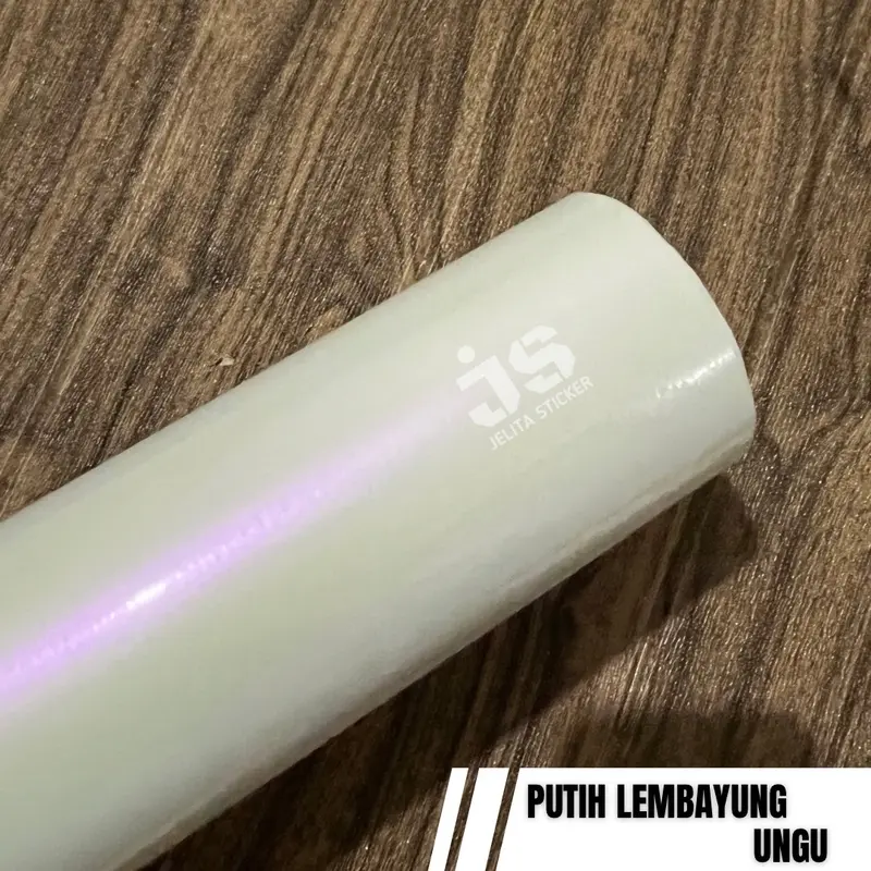 Sticker Putih Mutiara Lembayung Ungu / Skotlet Pearl Purple / Stiker Silver Lembayung Violet 2