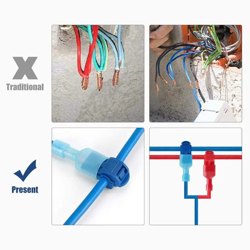 conektor kabel / sambungan kabel tanpa potong Stripping 120 PCS 1