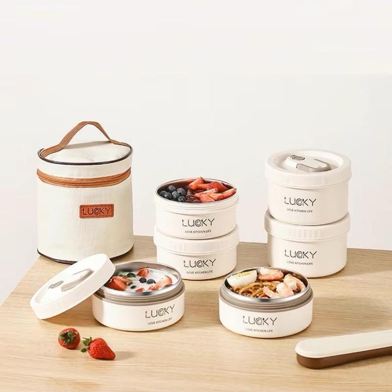 ￼{1}Hộp đựng cơm giữ nhiệt văn phòng lúa mạch Lunch box 3 tầng Inox 304 chống gỉ cao cấp, sang trọng, bảo hành 12 tháng bentobox 3