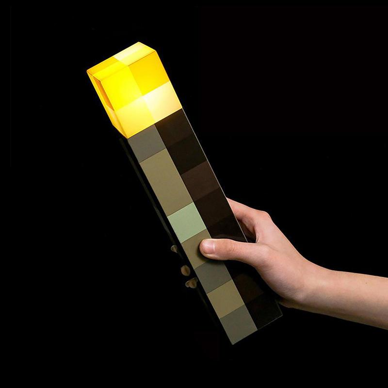 Product Introduction of Pixel Design Handheld Flashlight, LED Lights, Cordless LED Night Light, Rechargeable Novelty & Gag Toys Gift, Holiday Essentials, Back To School 0