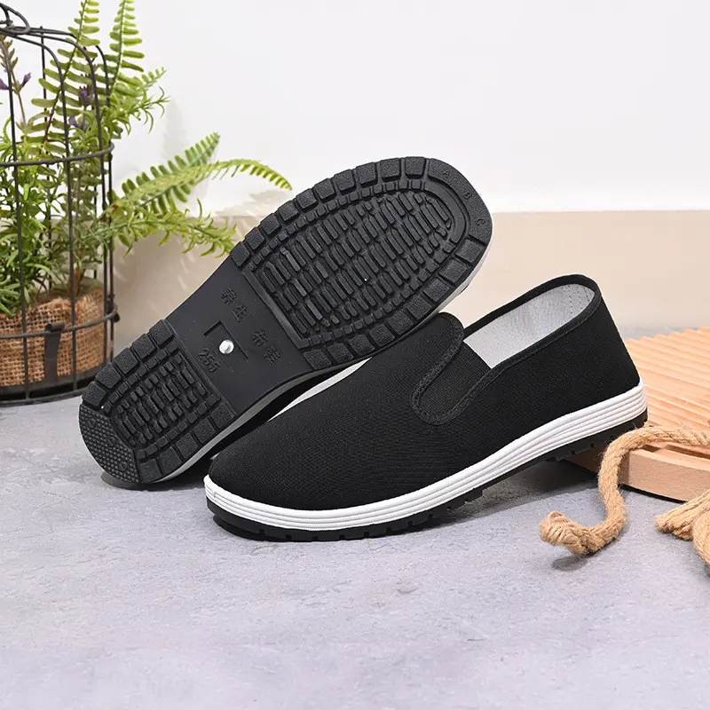 Giày Nam Đế Bằng Chất Liệu Chống Mài Mòn Thoáng Khí 6