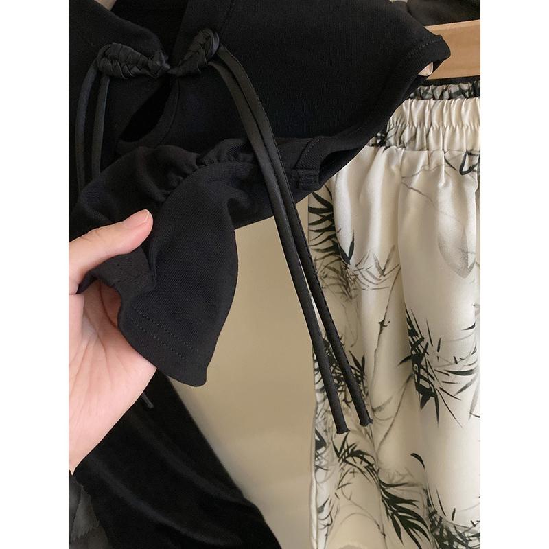 Wanda Black Set | Baju Shanghai Anak Perempuan | Setelan Baju Anak Perempuan 5
