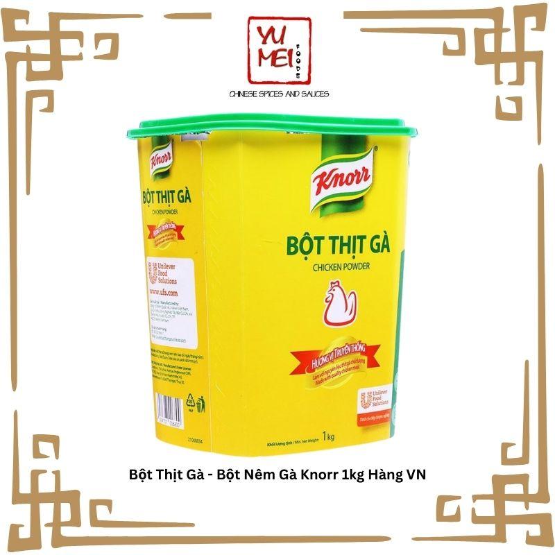 Bột Thịt Gà Knorr 1kg VN - Bột Nêm Gà Knorr hủ 1kg