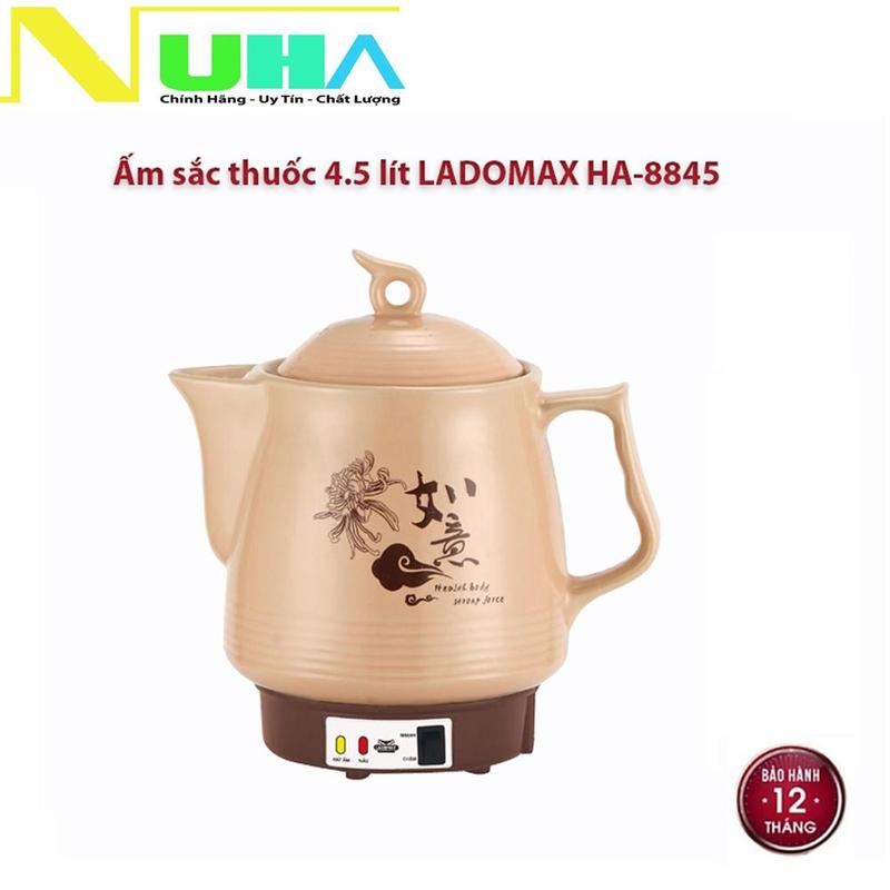  Ấm sắc thuốc 4.5L bằng điện Ladomax HA-8845 ,siêu sắc thuốc tự động an toàn có chuông báo 