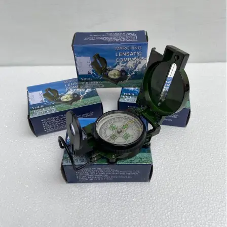 Kompas bidik/ DH-Lensatic Compass Metal-Plastik Camping Outdoor 0