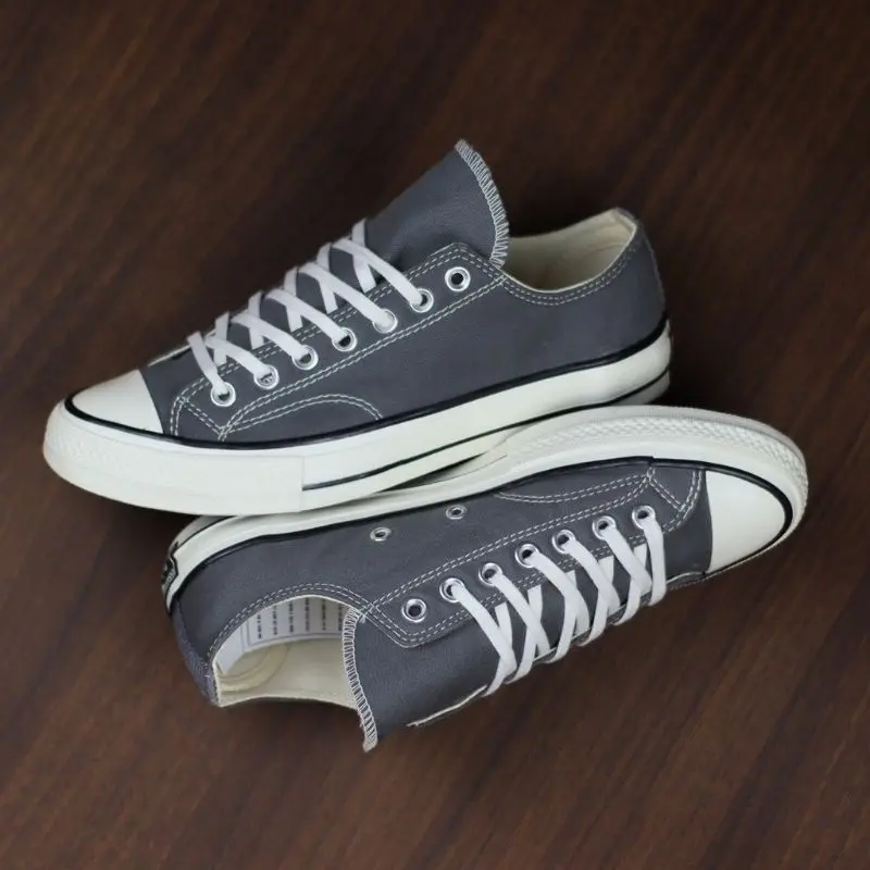 Sepatu pria alstar 70s grey low