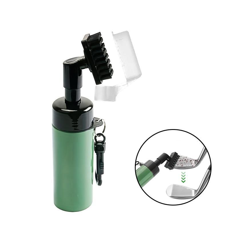 2 in 1 Golf Club Cleaning Brush with Water Spray Bottle, 1 Count Portable Golf Club Cleaning Tool, Professional Golf Accessories for Home & Outdoor, Cleaning Supplies 4