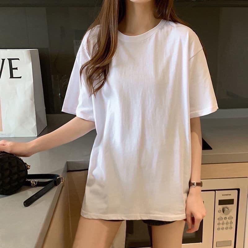 Áo Thun Trơn Nam Nữ Cổ Tròn Chất Cotton Mỏng Nhẹ Thoáng Mát Menswear áo  thun essentials áo  thun adlv 2