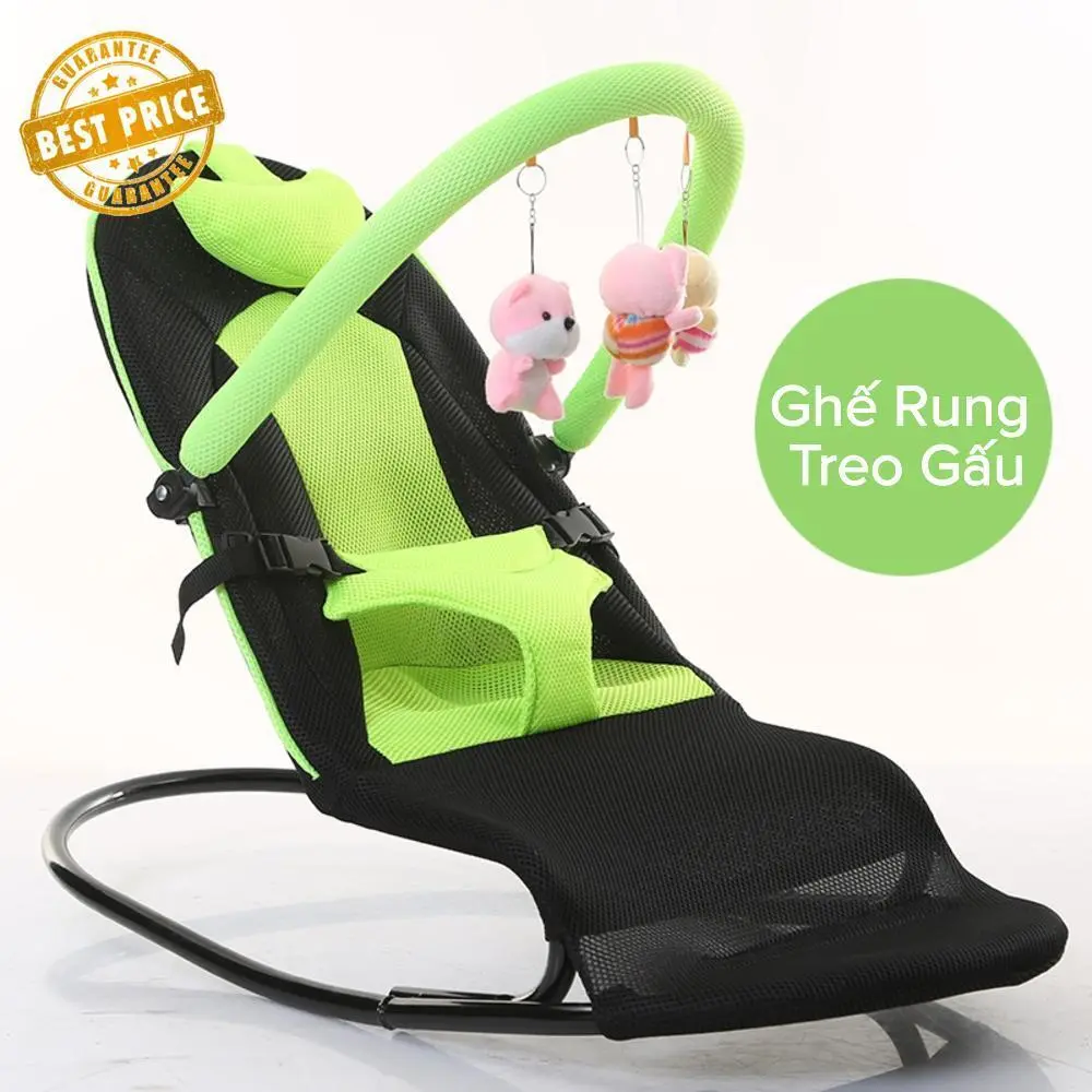 Ghế Rung Trẻ Em Có Đồ Chơi, Ghế nhún, rung đa năng. Ghế nhún đa năng cho bé tặng kèm thú treo, thiết kế đặc biệt dành cho trẻ từ 0 đến 2 tuổi. Bảo Hành 12 Tháng.