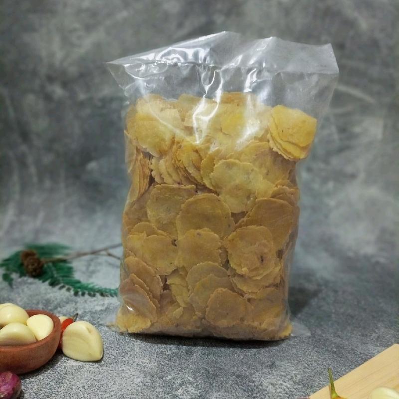 Emping melinjo tipis ukuran kecil SP mentah kualitas super  400 / 500gr Camilan Food Pedas Snacks snak 1