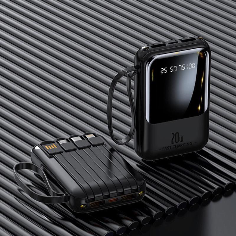 Sạc dự phòng không dây 20000mAh ,di động tích hợp 4 cổng sạc cùng lúc 4 thiết bị sạc nhanh 3