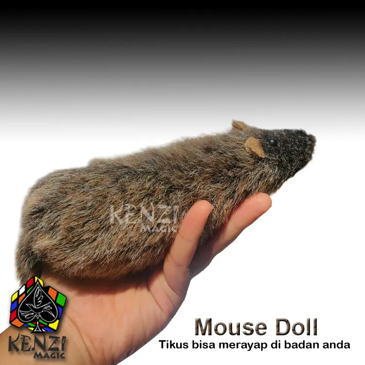 Mouse Doll Magic Alat Sulap Tikus Bergerak Mainan Sulap