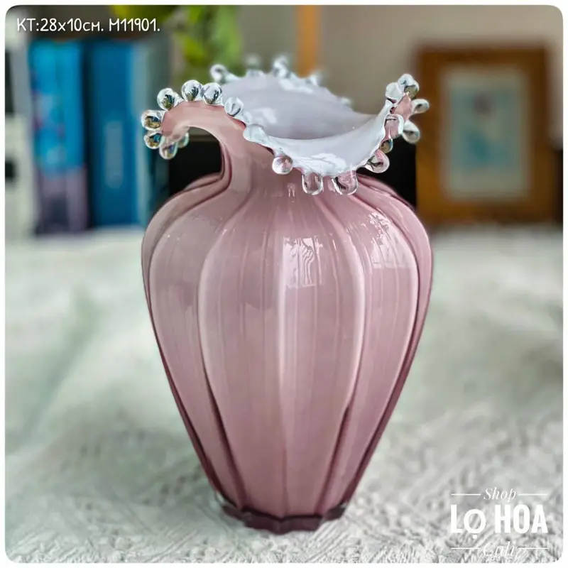 Lọ Hoa Thuỷ Tinh Julibee - Bình Hoa Nhập Khẩu 1