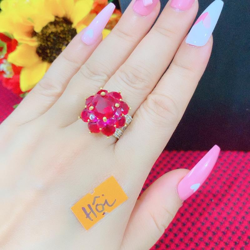 Nhẫn nữ hội bền màu, không đen không rỉ đẹp!! Voi Women 2