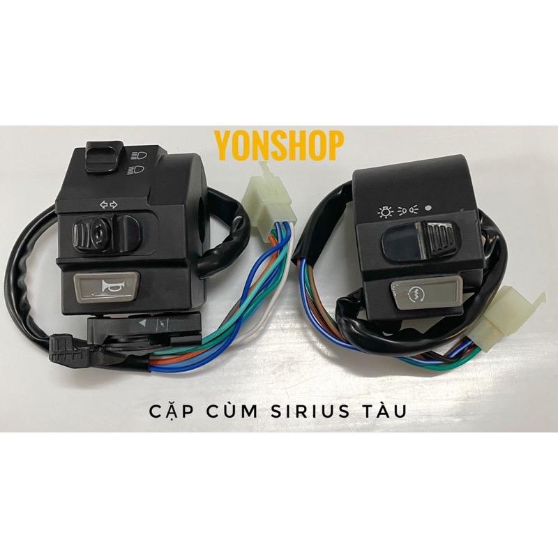Bộ Cùm Công Tắc Cho Xe Sirius 50cc, Sirius Tàu Hàng Cao Cấp Loại 1