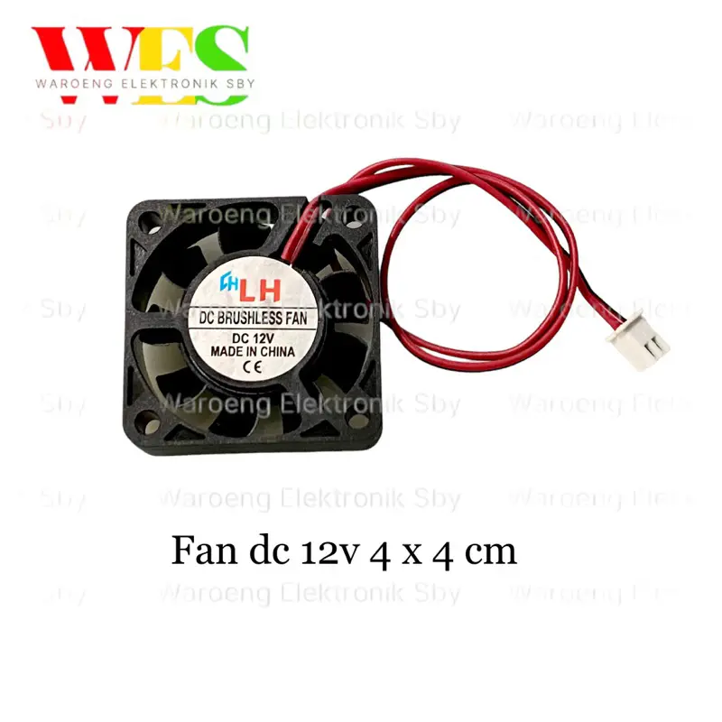 FAN DC 12v 4 X 4 cm / KIPAS DC 12V 4 X 4CM