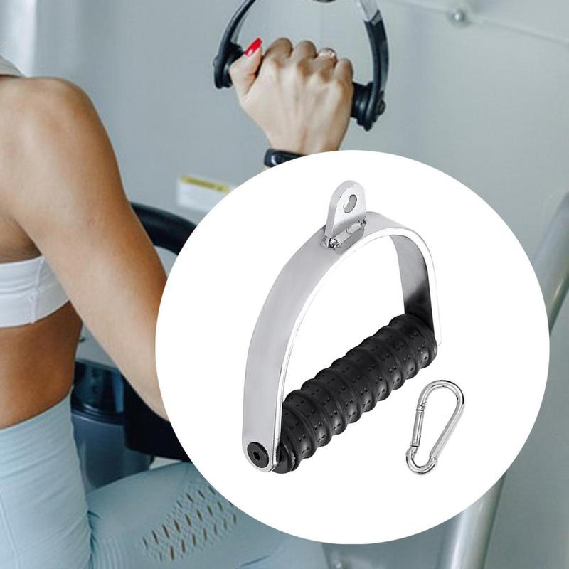 Pull Down Bar Handle Equipment Tricep Row Handle Exercise Handle Cable Machine Handle Attachment for Home Gym Exercise Workout 0