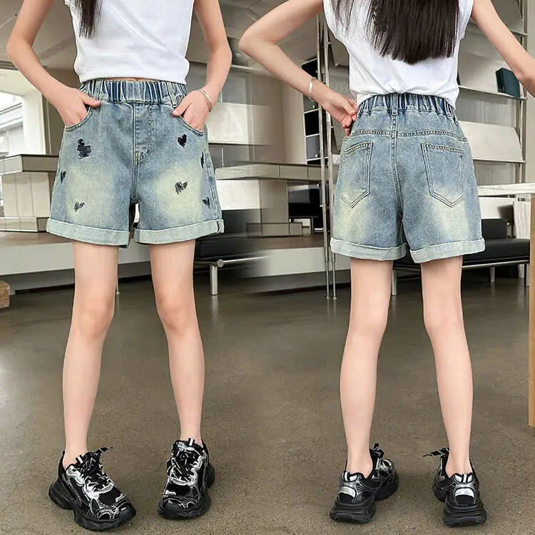 [ 2801] QUẦN ĐÙI BÉ GÁI, SOOC JEANS BÉ GÁI SIZE ĐẠI 15-52KG HÀNG MỀM ĐẸP