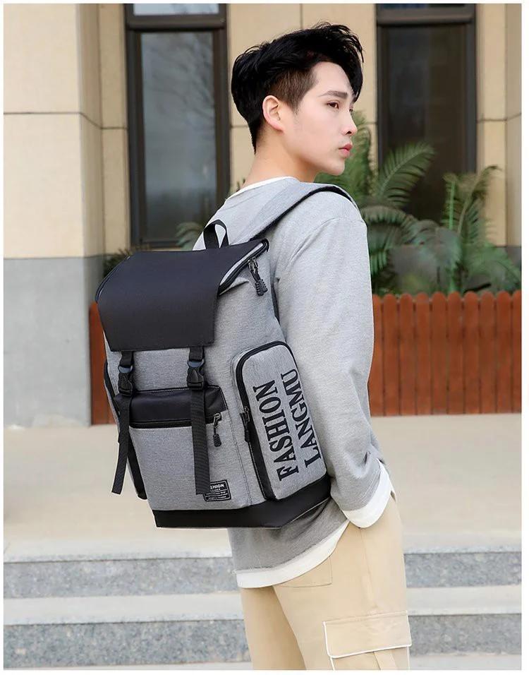 Product Introduction of Mẫu Balo Unisex  BL041, Chống Nước, Laptop 15.6inch, Đi Học, Đi Du Lịch Rất Tiện Ích Bag Nam Đeo Vai 6