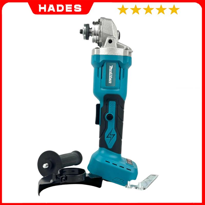 Thân máy mài góc Mulitan, Chân pin phổ thông Makita, Động Cơ Không Chổi Than Lõi Đồng, 3 cấp chỉnh tốc