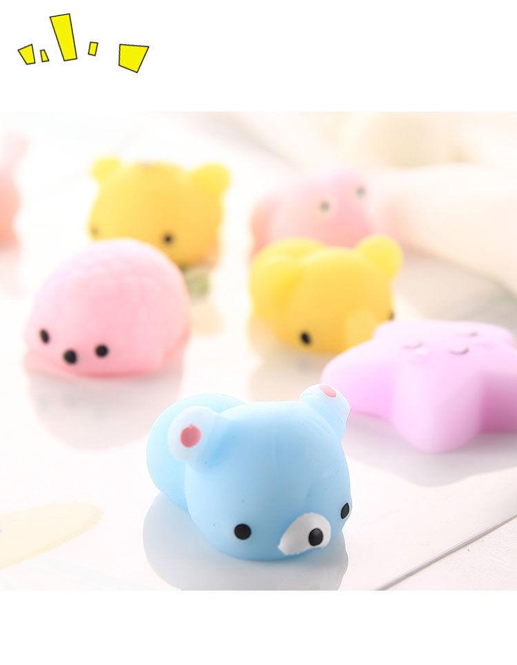 Product Introduction of New Creative Toy Animal Pet Seal Jun Small Tuanzi Blow Off Steam and Relieve Pressure Pinch Music 9
