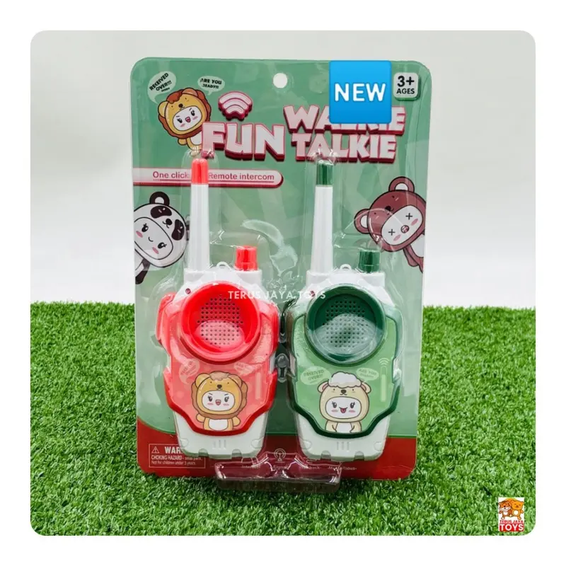 TERUS JAYA TOYS MAINAN WALKIE TALKIE KARAKTER 3
