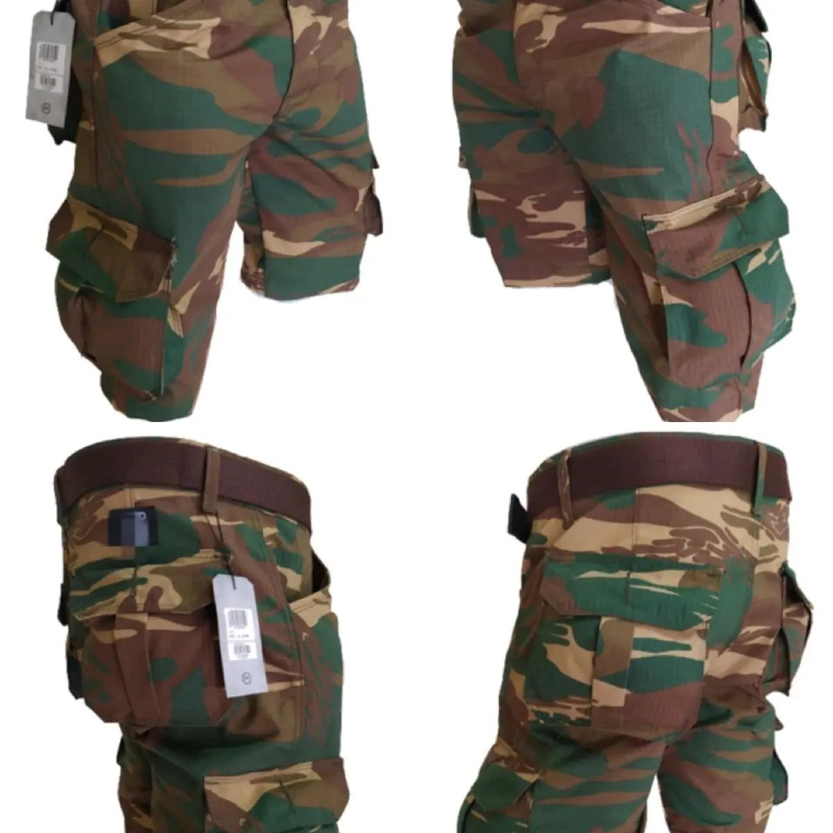 Celana Cargo pendek loreng original/Kargo pendek Pria Army Pantai Shorts Distro Katun Motif Gunung Panjang Santai Polos