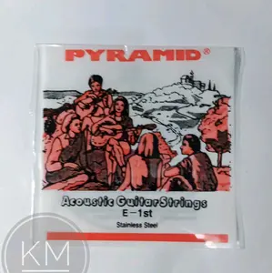 Senar Gitar Piramid Merah 1 set.