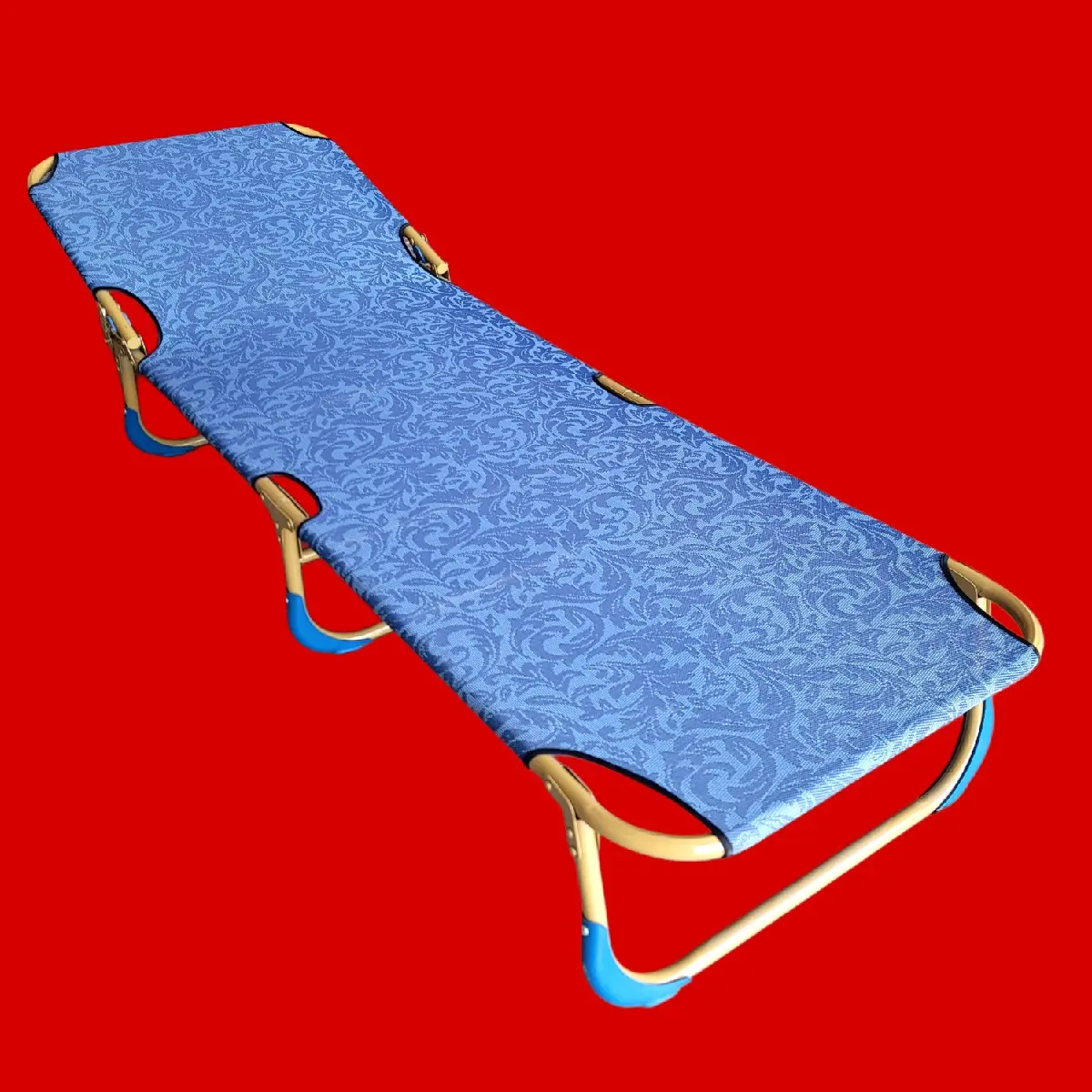 (màu xanh bông) giường văn phòng, ngang 60cm x dài 1m80