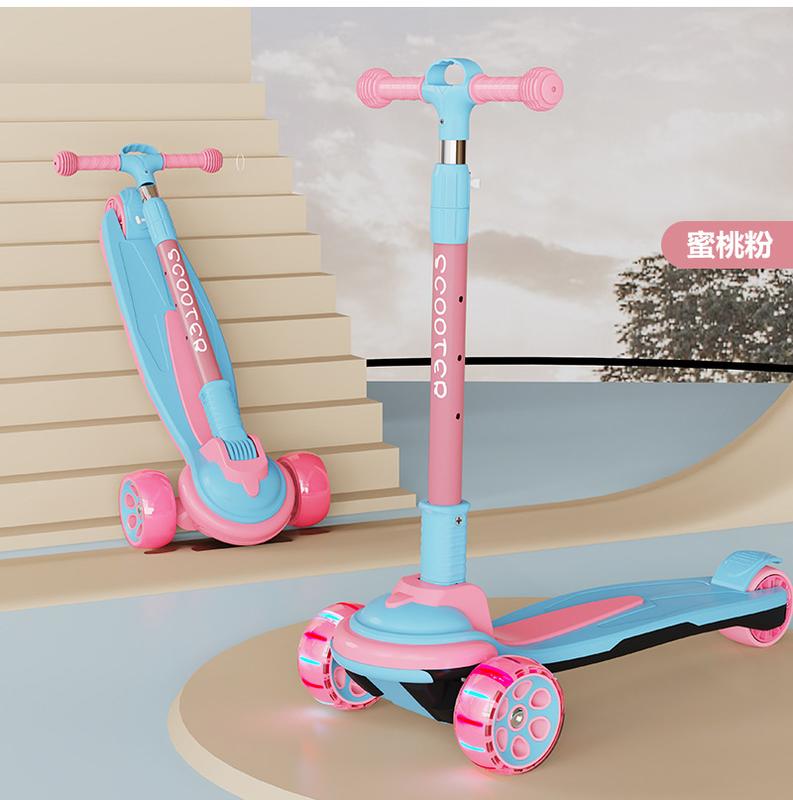 Product Introduction of SOURCE Factory Direct Sales Medium and Large Children Scooter 5-18 Years Old Boys and Girls Walker Car Children Luge Wholesale toddler stroller toddler toy  stroller interactive toy sportstoys for kids balance bike 19