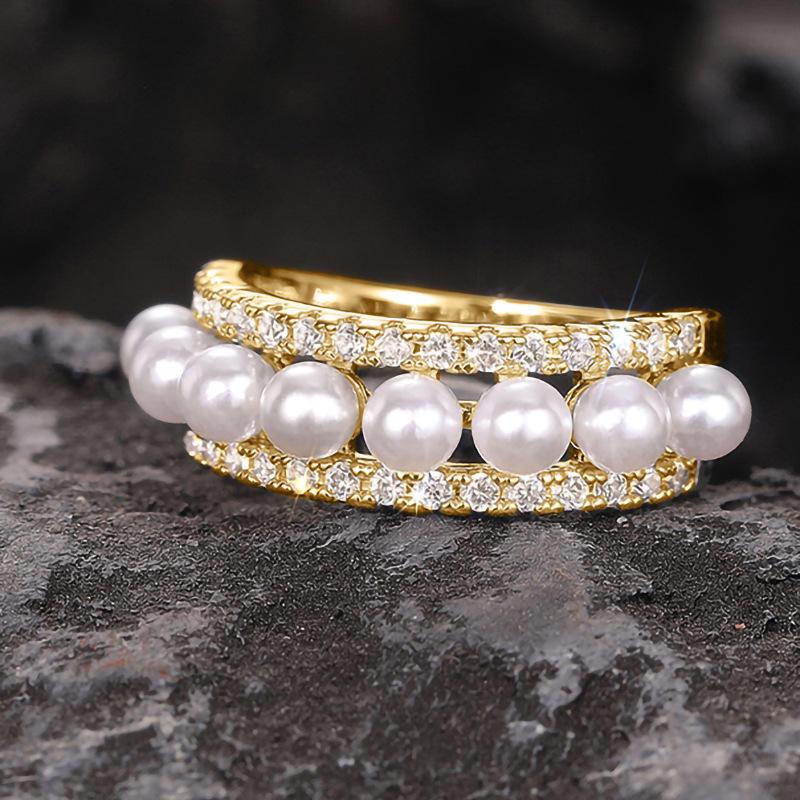 Product Introduction of 8mm New Light Luxury Fashion Small Savage Waist Shape Ring Senior Sense Of Exquisite And Elegant Versatile Index Finger Ring 7