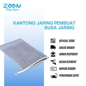 (ZTS) Kantong Jaring Pembuat Busa Jaring Halus untuk Sabun Batang Putih