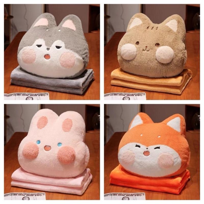  ￼Bộ Chăn gối Văn Phòng 3 in 1 - Gối Mền 3 Trong 1 Nhiều Mẫu Xinh 