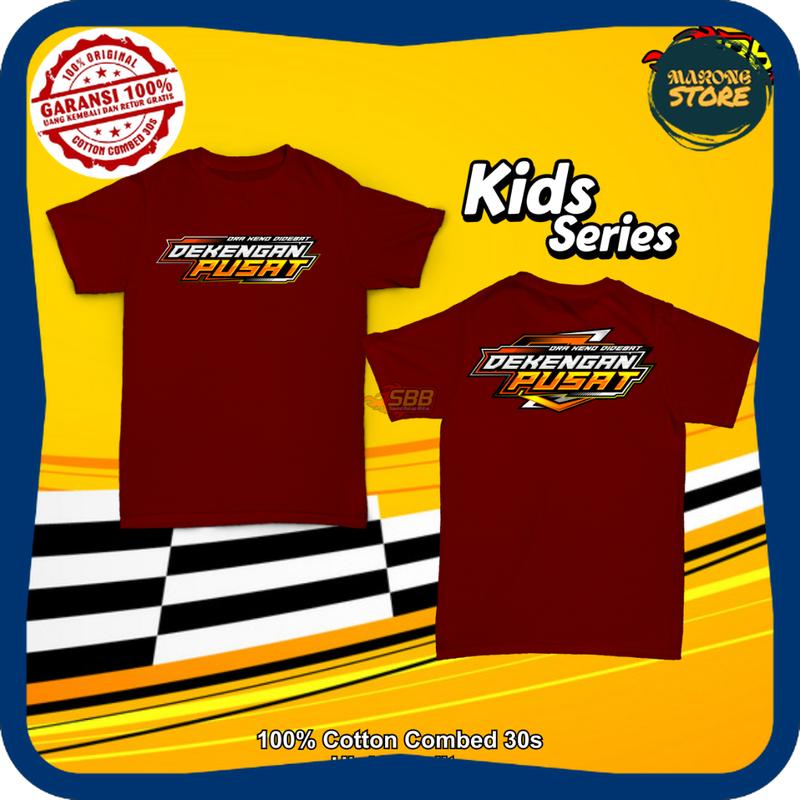 MaroneStore - Baju Kaos ANAK Katun Dekengan Pusat Viral New ST Kaos Anak Laki-laki Katun | Cotton Combed 30s 5