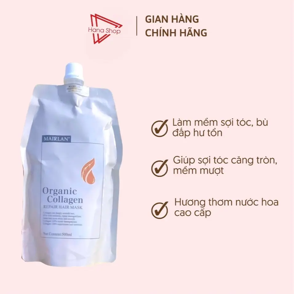Hấp Phủ Lụa MAIRLAN - Làm mềm sợi tóc